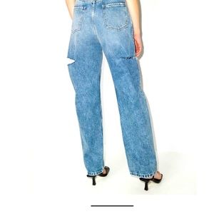 Madison margiela distressed jeans